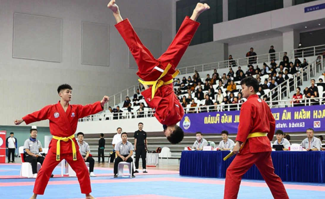 Karate Việt Nam và tấm HCV ASIAD: Bước nhảy bảng xếp hạng và những con số còn để ngỏ Karate Việt Nam và tấm HCV ASIAD: Bước nhảy bảng xếp hạng và những con số còn để ngỏ